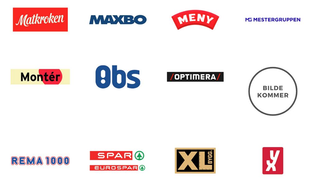Logoer av kundene til Smart Supply, bilde 2 av 2